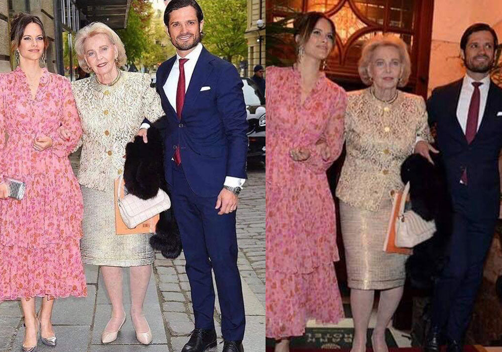 Marianne Bernadotte at the CF Hill art auction on May 6 to raise funds for dyslexia charity