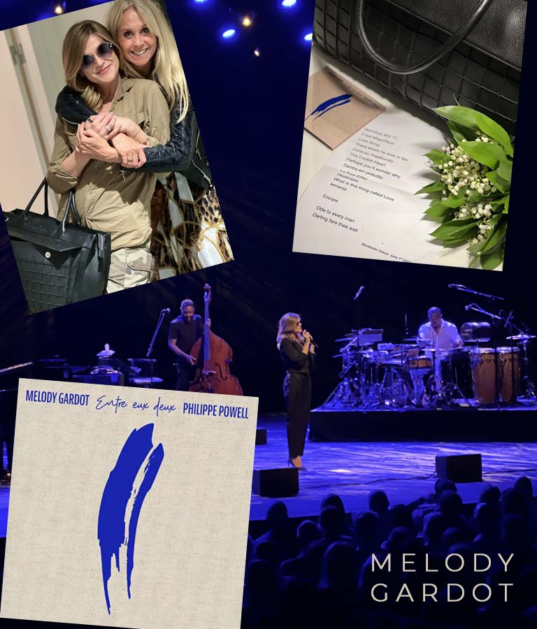 Ulrika Bolinder reunited backstage with Melody Gardot