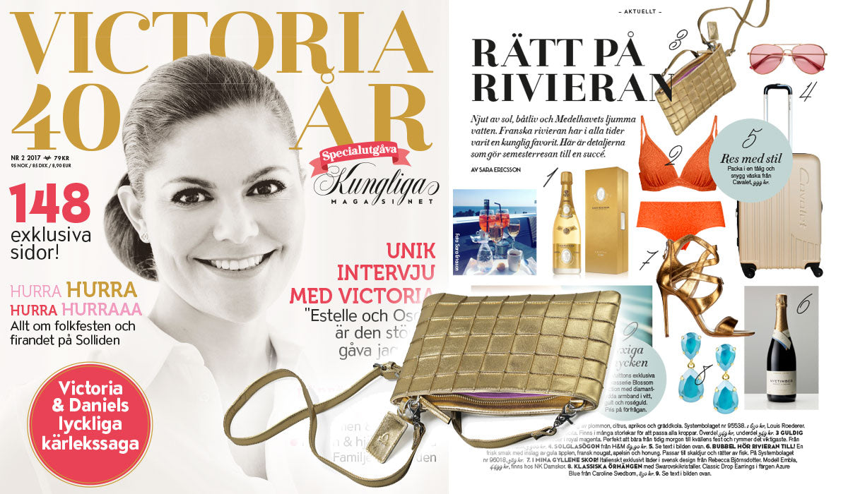 Gold Clutch for the 40th Anniversary