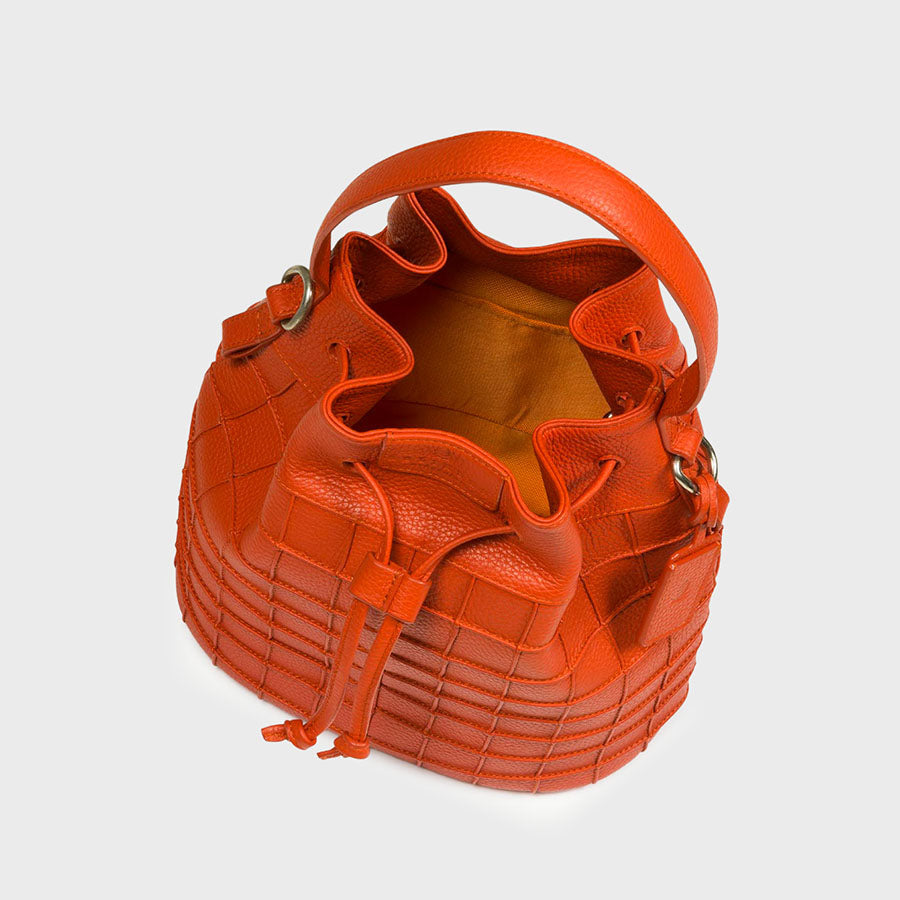 Jet Set Bucket Tangerine