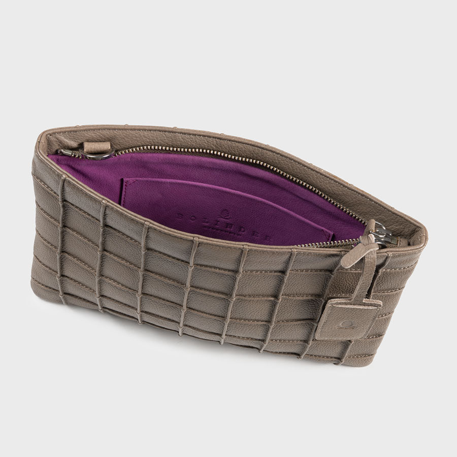 Grace Clutch Grey