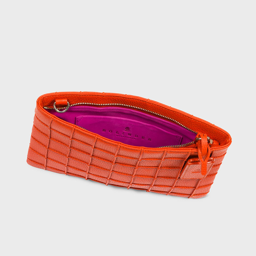 Grace Clutch Tangerine