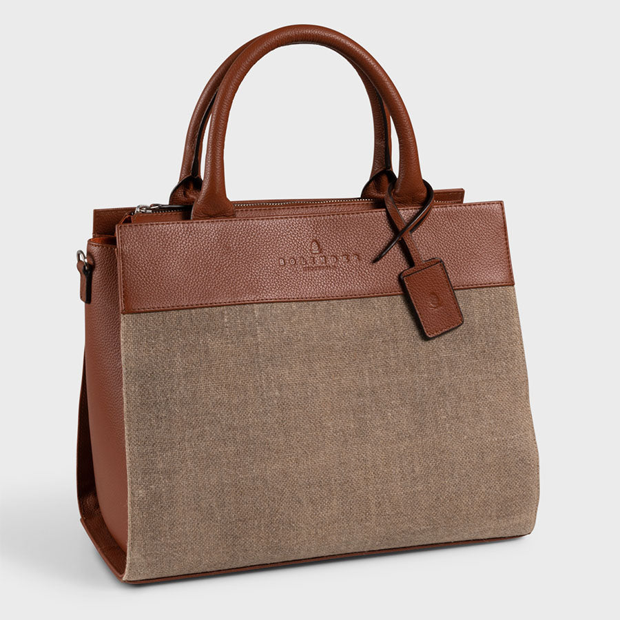 Central Park Tote Cognac