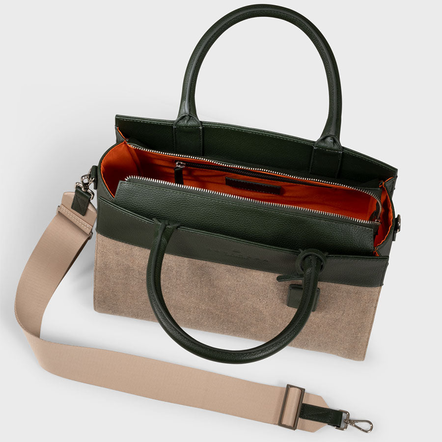 Central Park Tote Green