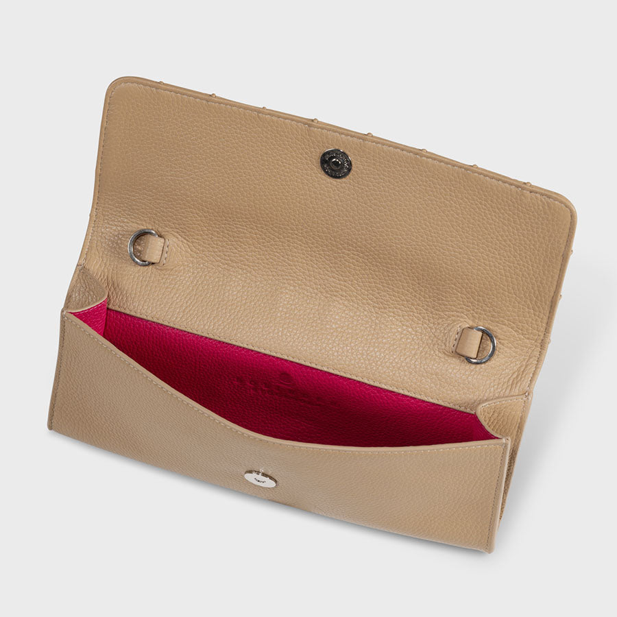 Hamilton Clutch Beige