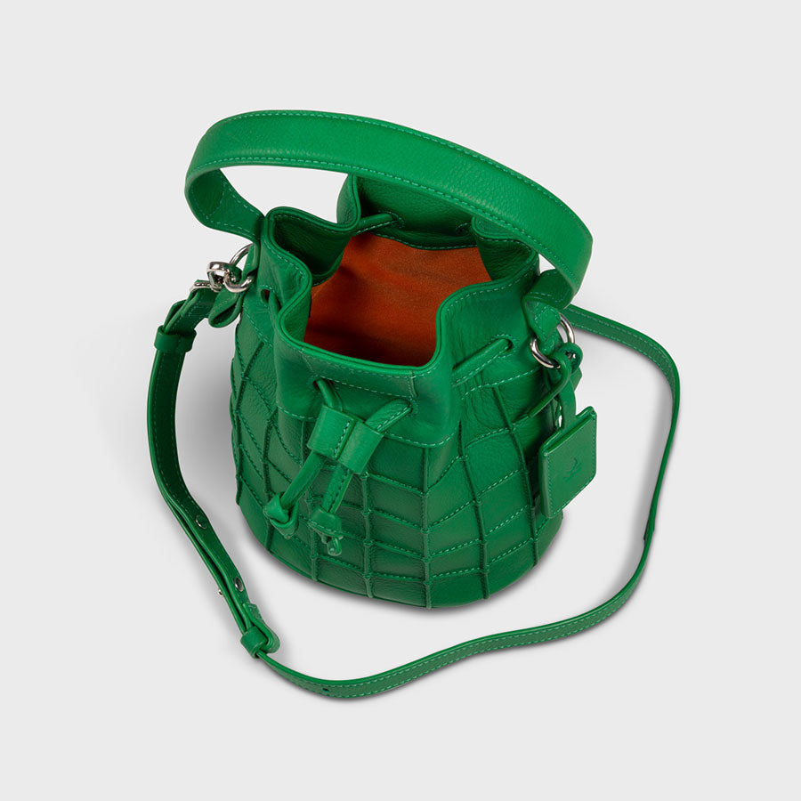 Jet Set Mini Bucket Emerald
