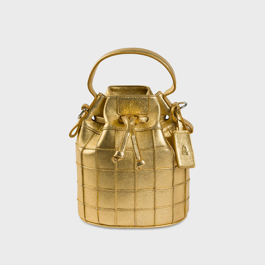 Jet Set Mini Bucket Gold