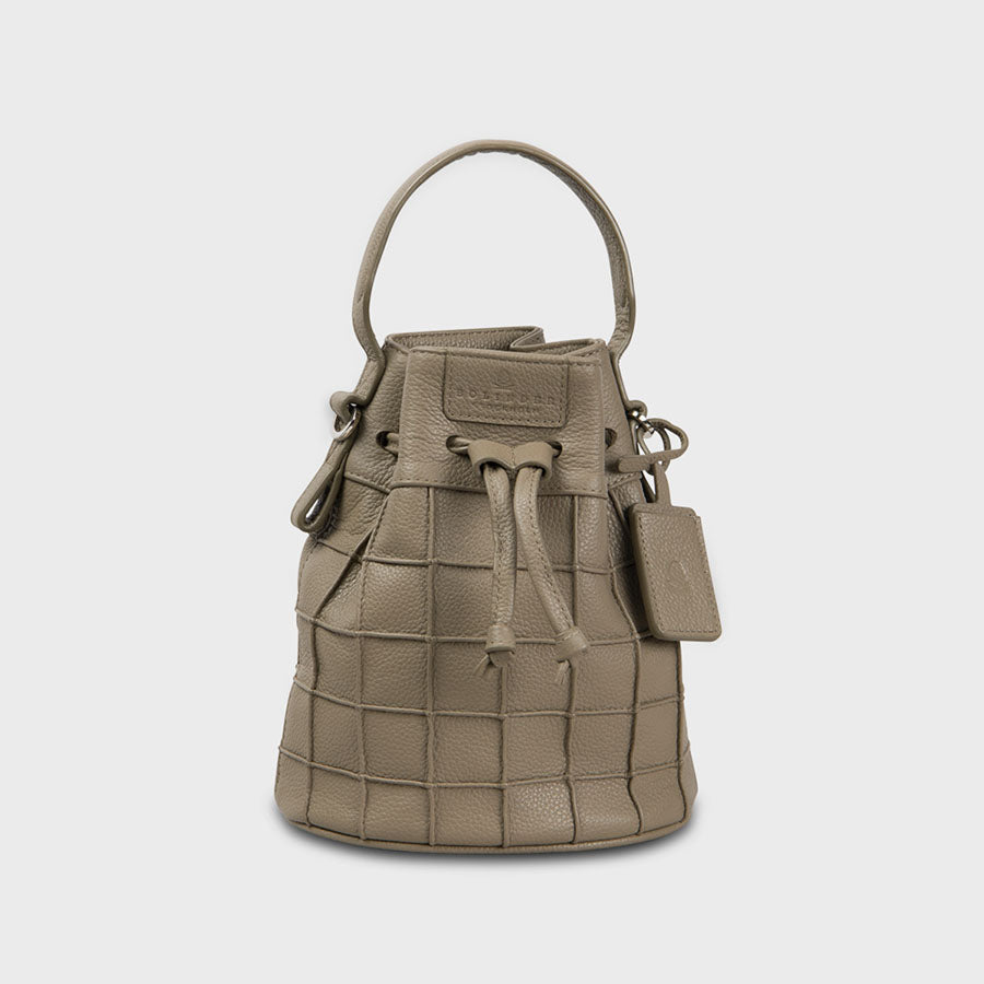 Jet Set Mini Bucket Grey