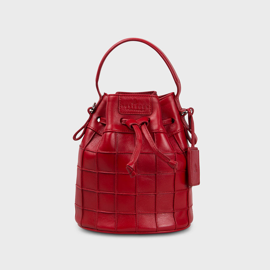 Jet Set Mini Bucket Red