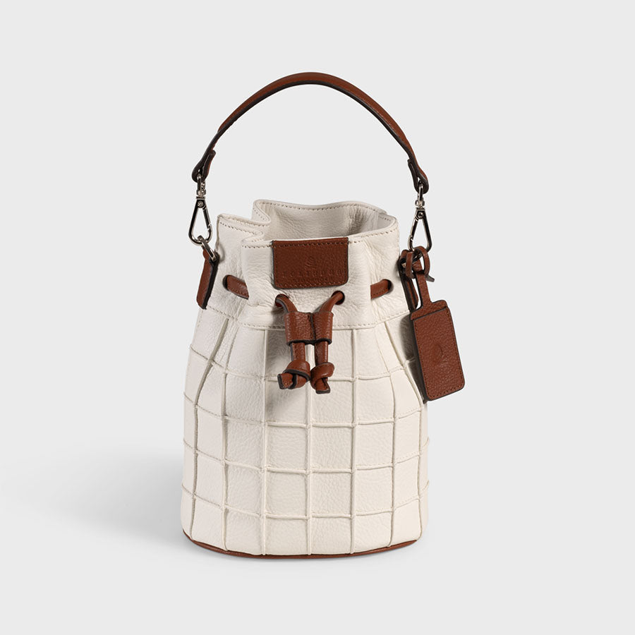 Jet Set Mini Bucket White