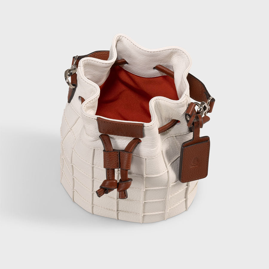 Jet Set Mini Bucket White