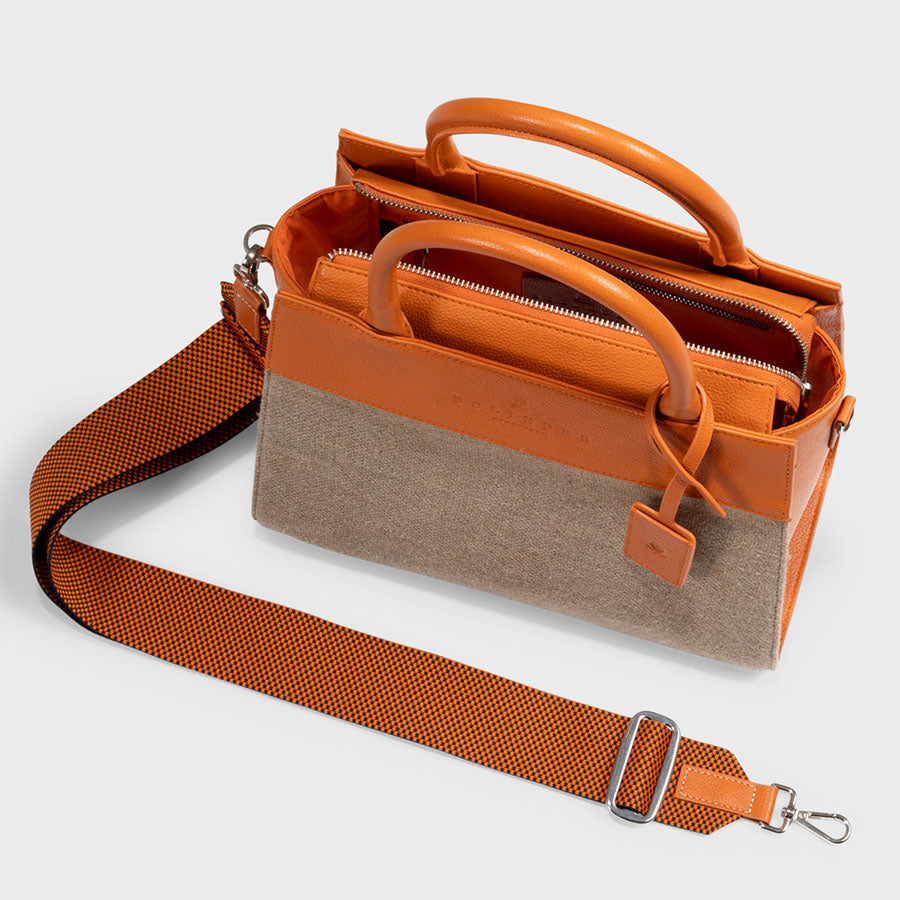 Central Park Mini Tote Orange