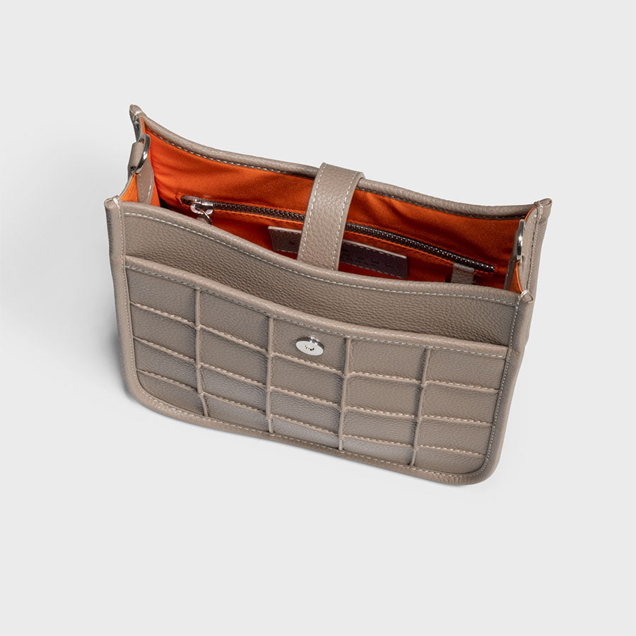 Mini Mary Messenger Grey