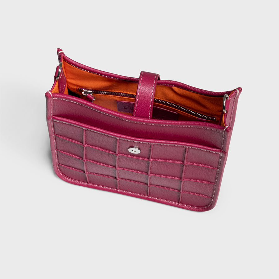 Mini Mary Messenger Rasberry