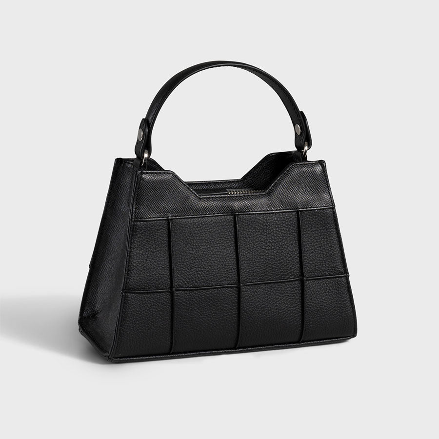 Monica Cocktail Saffiano Black