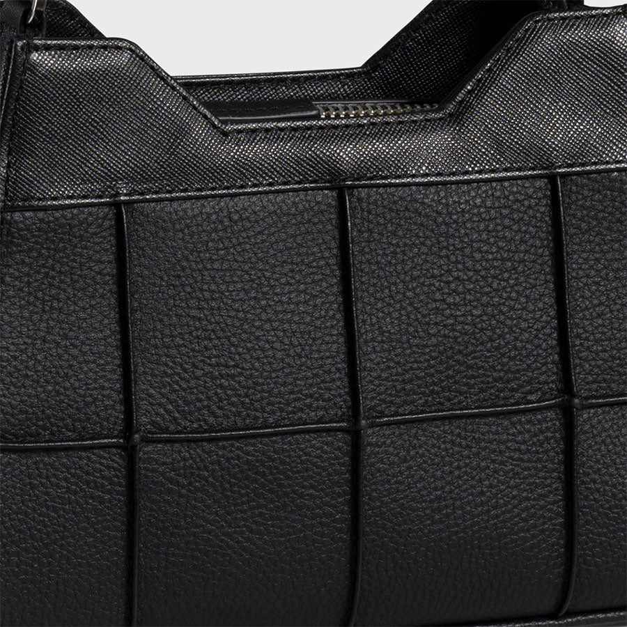 Monica Cocktail Saffiano Black