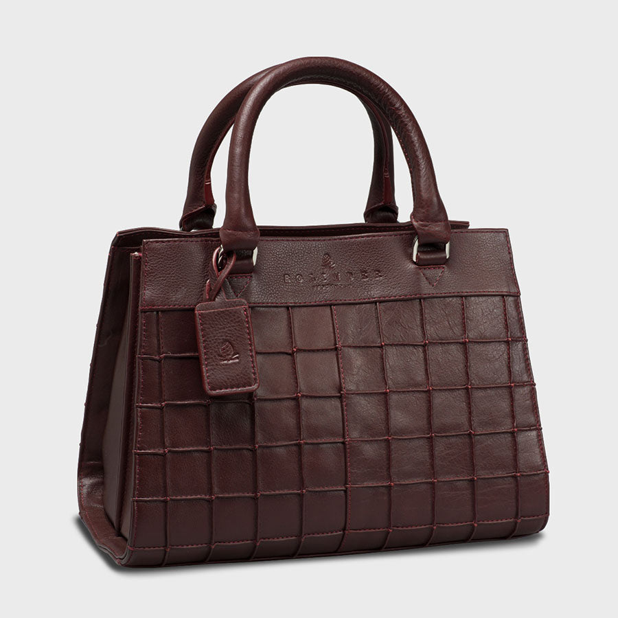Dignity Mini Tote Burgundy