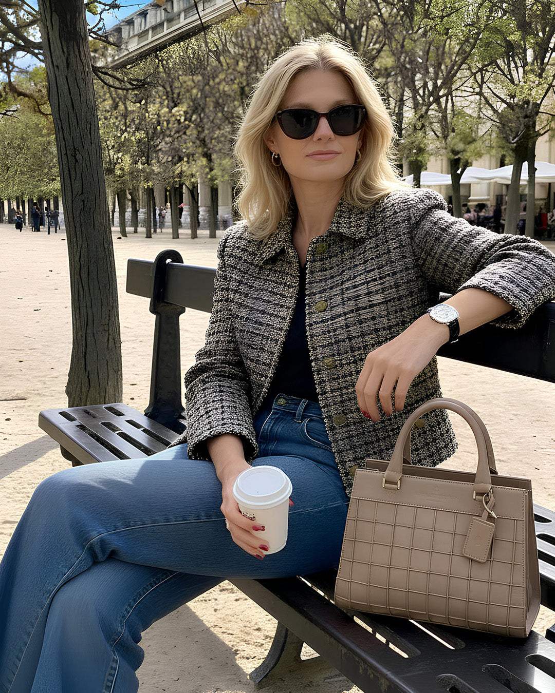 Dignity Mini Tote Grey