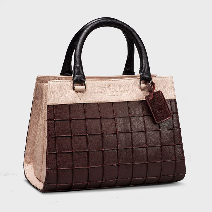 Dignity Mini Tote Multi Burgundy