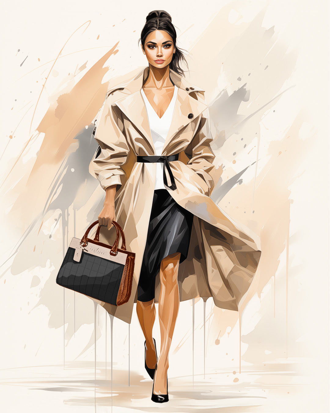 Dignity Mini Tote Multi Croco