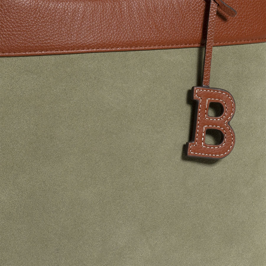 Monica Tote Suede Olive