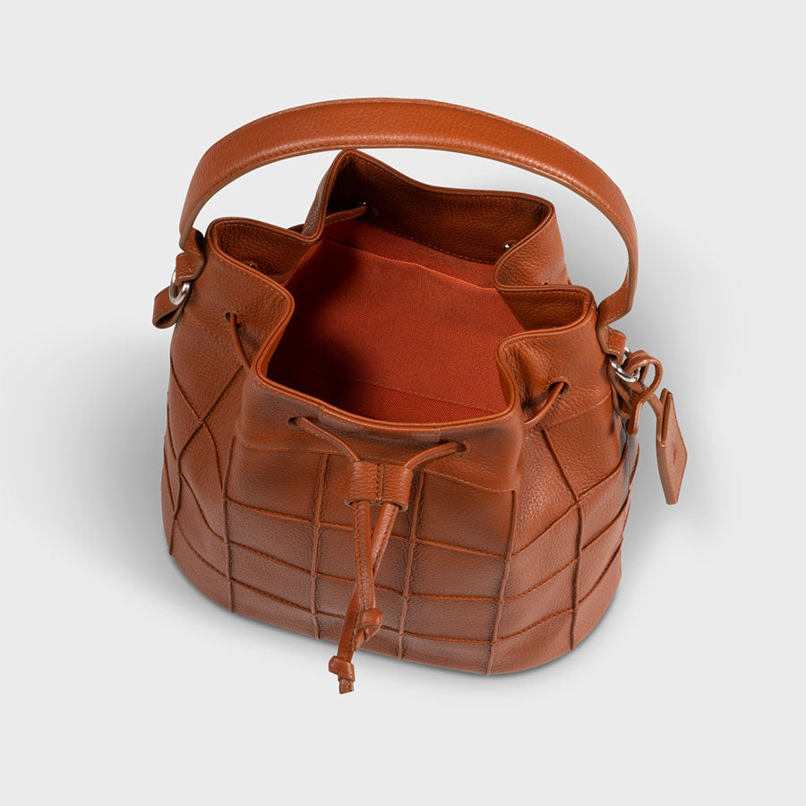 Sofia Bucket Cognac