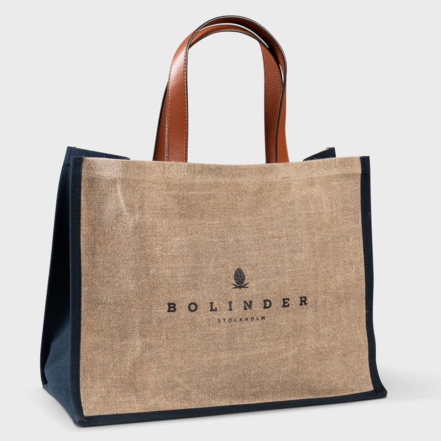 Soho Tote Hemp Blue