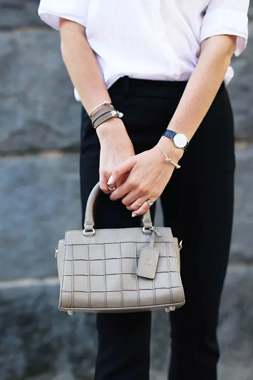 Cocktail Tote Grey