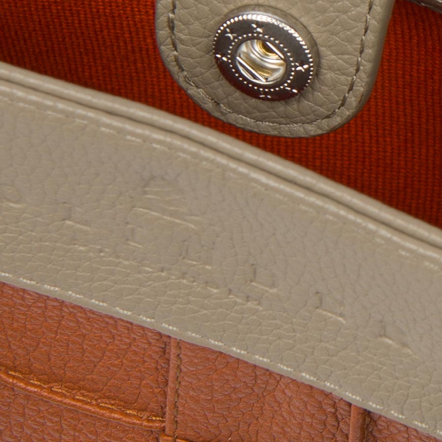 Mini Tote Multi Cognac Grey