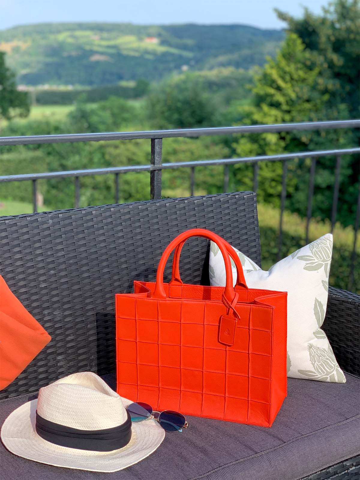 Sofia Mini Tote Orange
