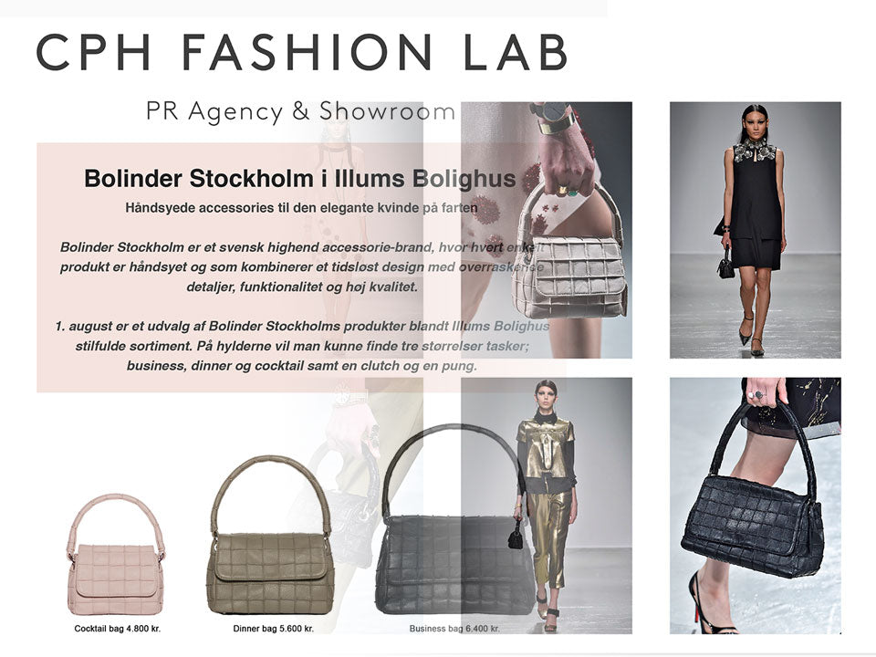 Bolinder Stockholm in Illums Bolighus