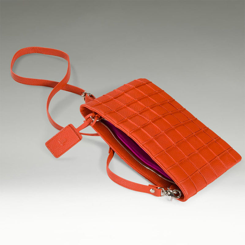 Grace Clutch Tangerine