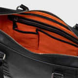 Dignity Briefcase Saffiano Black