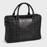 Dignity Briefcase Saffiano Black