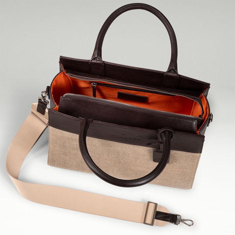 Central Park Tote Brown