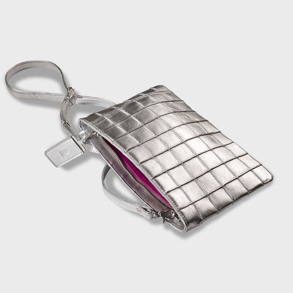 Grace Clutch Silver