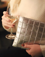 Grace Clutch Silver