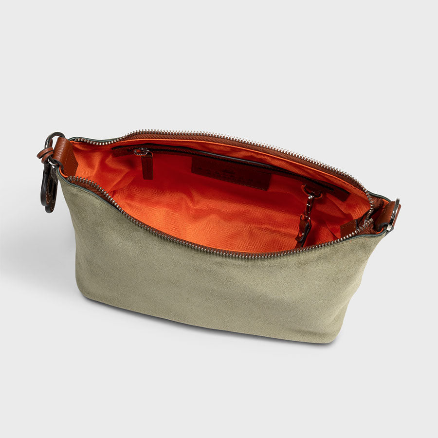 Mini Boho Suede Olive