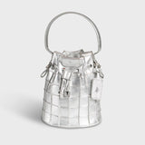 Jet Set Mini Bucket Silver