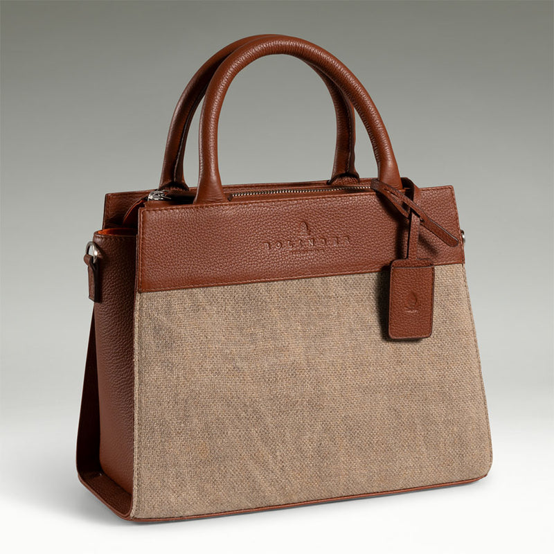 Central Park Mini Tote Cognac