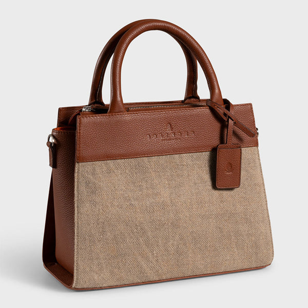 Central Park Mini Tote Cognac