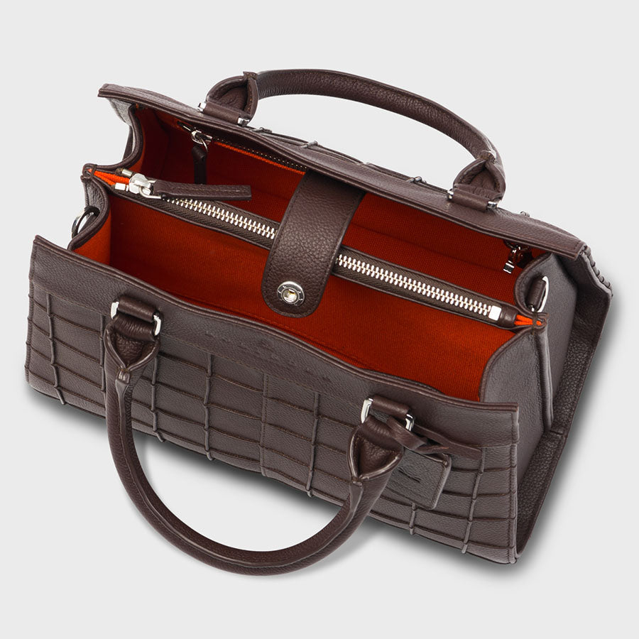 Dignity Mini Tote Brown