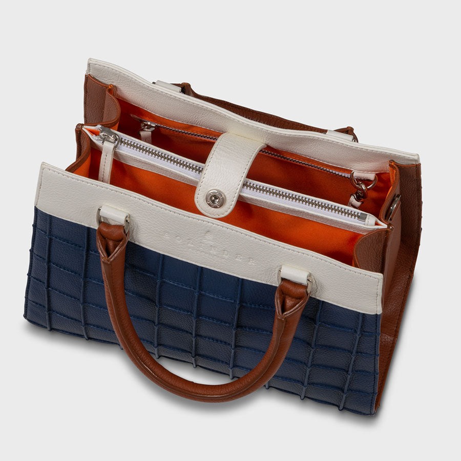 Dignity Mini Tote Multi Blue