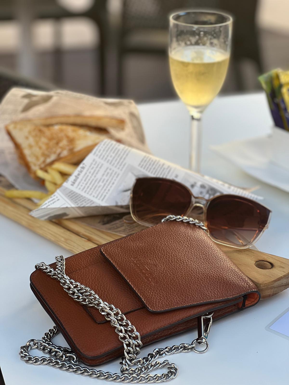 Phone Bag Cognac