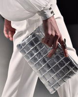 Grace Clutch Silver