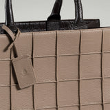 Sofia Mini Tote Multi Croco Brown