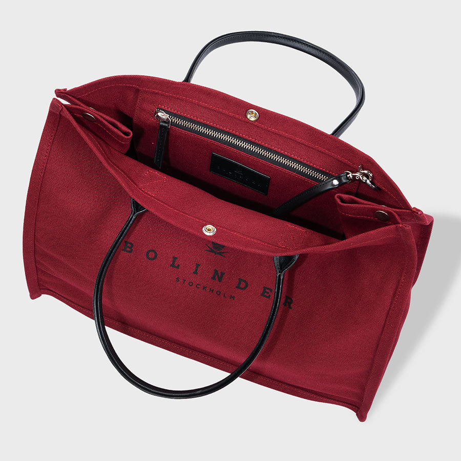 Soho Tote Burgundy