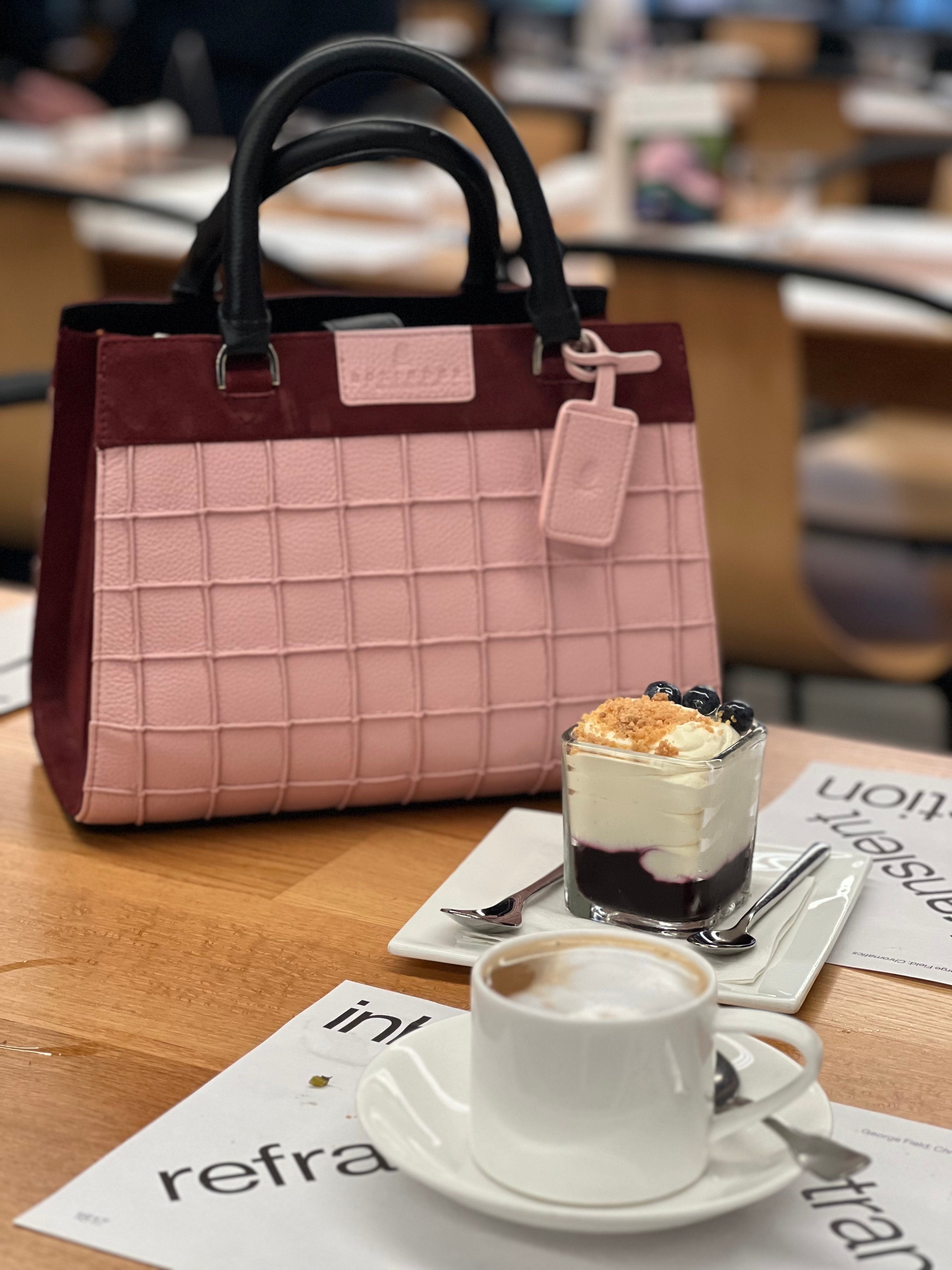 Mini Tote Multi Suede Pink