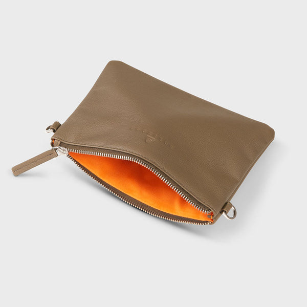 Zipper Pouch Latte