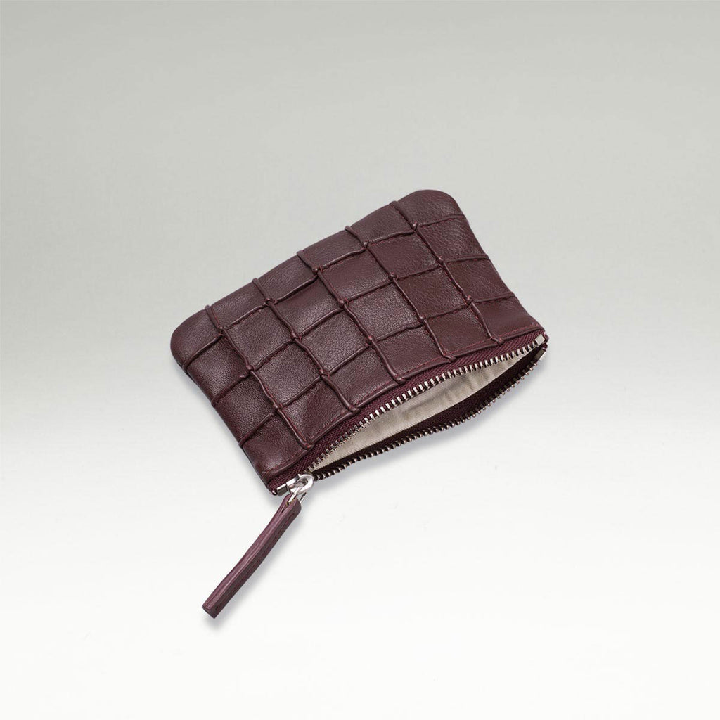 Burgundy hot sale coin purse